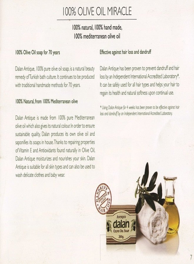 دالان صابون زيت الزيتون دالان 800 غرام (200 غرام × 4 قطع) - Image 5